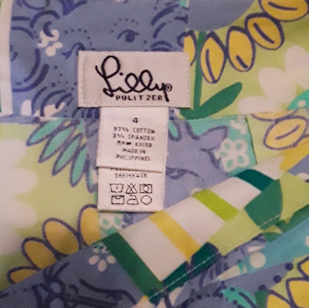Lilly Pulitzer Patchwork Skort Mint - image 3